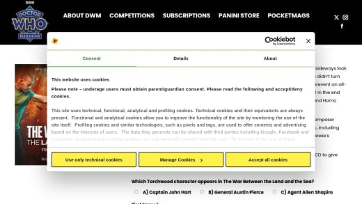 Doctor Who Soundtrack CD