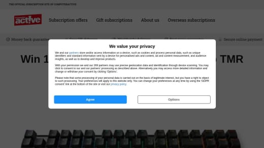 Cherry Xtrfy Mx 8.2 Pro Tmr Wireless Gaming Keyboard