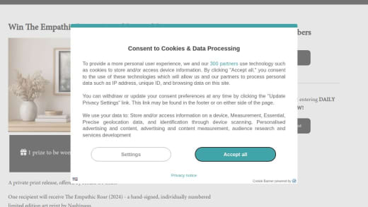 The Empathic Roar Signed Limited Art Print