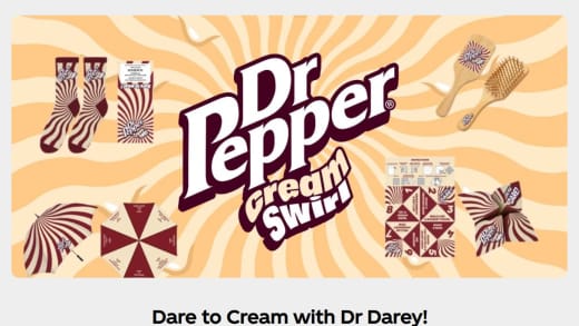 Dr Pepper Themed Merchandise Prizes