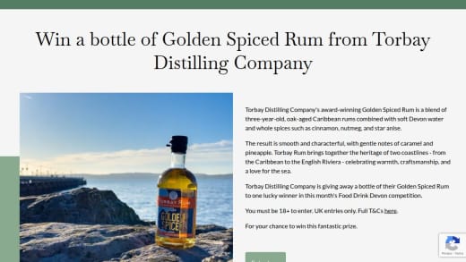 Golden Spiced Rum