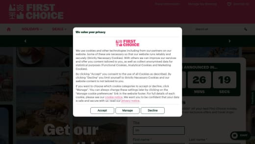 First Choice Holiday Credit