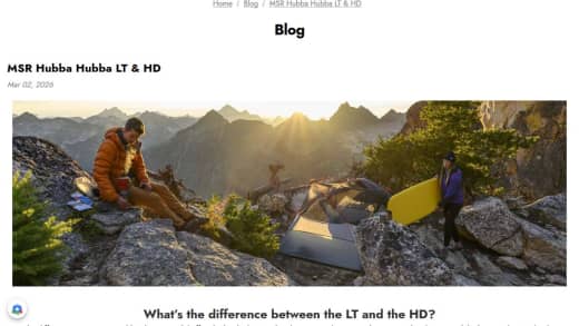 Hubba Hubba Two-Person Tent