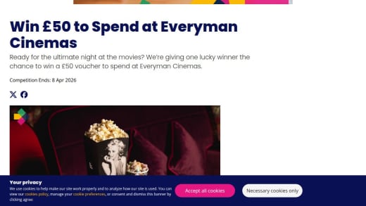 Everyman Cinemas Voucher