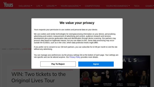 Tickets To Originals Live Tour