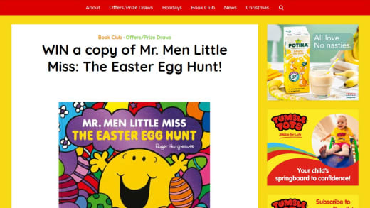 Mr. Men Little Miss: The Easter Egg Hunt Book
