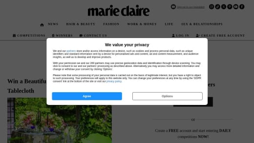 Italian Linen Tablecloth