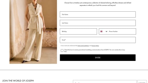 Spending Credit At Joseph