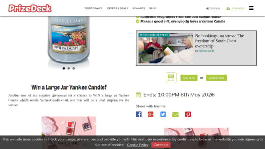 Large Jar Yankee Candle