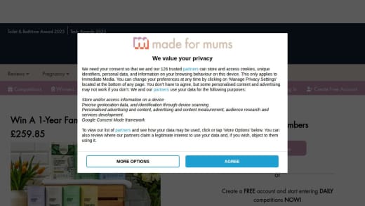 One Year Family Laundry Bundle