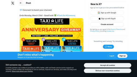 Taxi Life: A City Driving Simulator Keys
