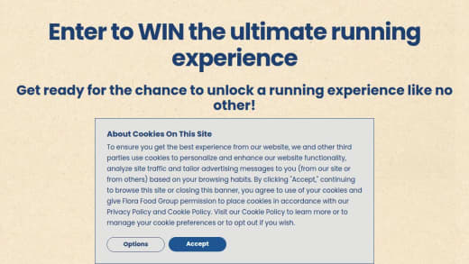 Ultimate Running Experience Grand Prize