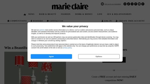 Bespoke Hand Block Printed Lampshade