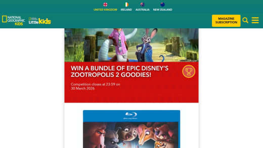 Disney's Zootropolis 2 Goodies Bundle