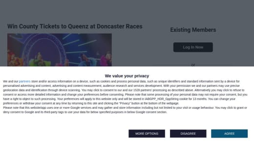 County Tickets To Queenz Performance At Doncaster Races