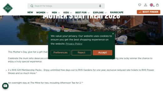 Hotel Stay, RHS Memberships, and Voucher Package