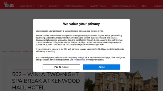 Two-Night Spa Break At Kenwood Hall Hotel