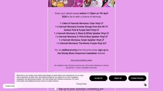 Hannah Montana Vinyl Collection