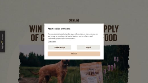 Carnilove Puppy Food Supply and Nutrition Consultation