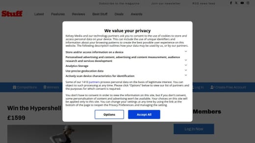 Hypershell X Ultra Exoskeleton