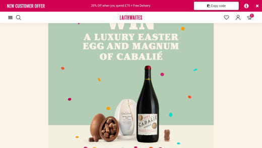 Luxury Easter Egg And CabaIie Wine
