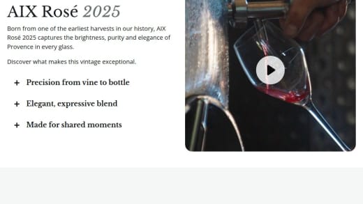 Personalised Bottles Of Aix Rosé