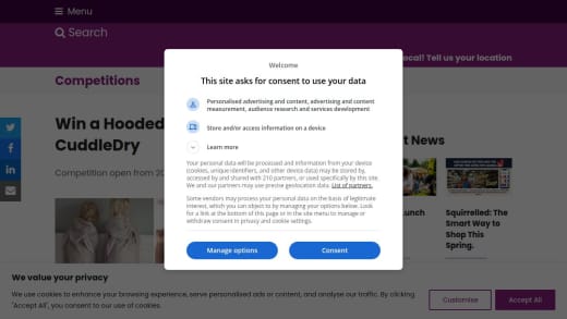 Hooded Toddler Towel