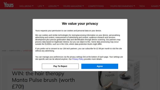 Hair Therapy Manta Pulse Brush