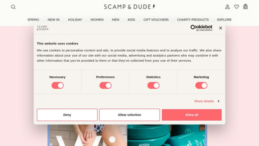 Scamp & Dude Voucher and Aveda Haircare Bundle