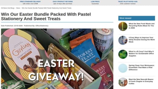 Easter Stationery and Sweet Treats Bundle