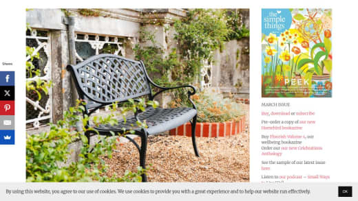 Jasmine Garden Bench