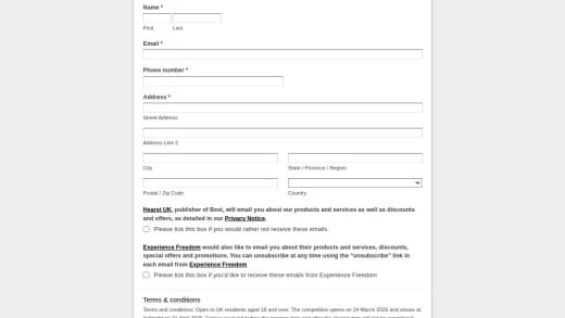 Three Night Glamping Holiday