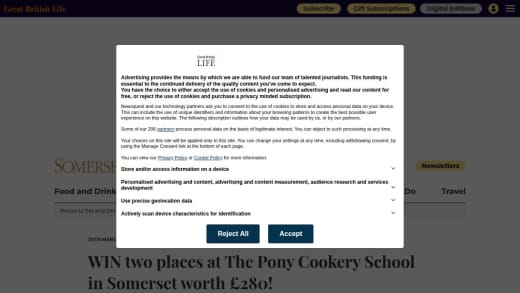 Cookery School Workshop Places