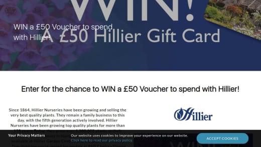 Hillier Garden Centres Voucher