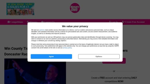 County Enclosure Tickets For Chris Moyles Live At Doncaster Races