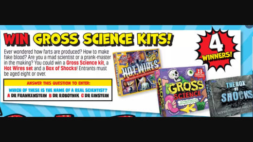 Gross Science Kit