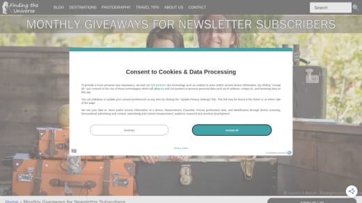 Choice of Travel Home Decor Item