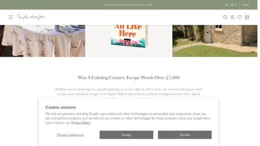 Vouchers and Signed Book Package