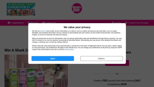 Shark Cordless Vacuum Cleaner with Neutradol Carpet Care Bundle and Event Tickets