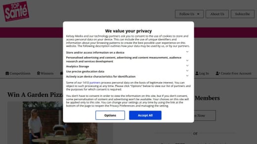 Garden Pizza Oven Table