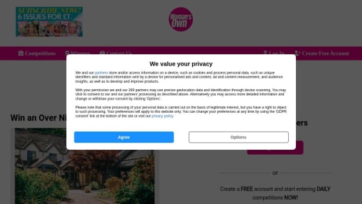 One Night Bed And Breakfast Stay For Two