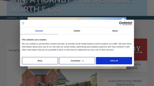 Hornby TT:120 Model Train Bundle