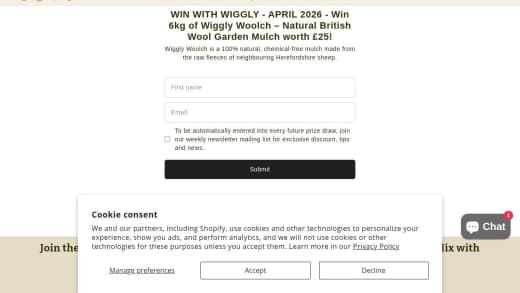 British Wool Garden Mulch