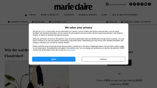 Floordrobe Bedroom Clothes Organizer