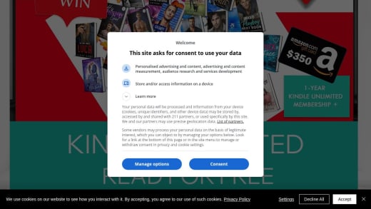Amazon Voucher and Kindle Unlimited Membership