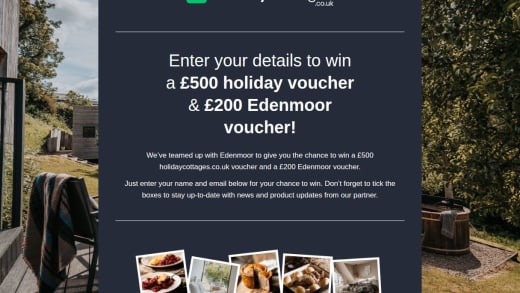 Holiday and Edenmoor Vouchers