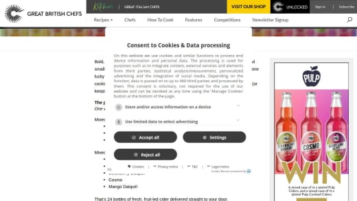 Mixed Case Of Pulp Ciders And Cocktail Ciders