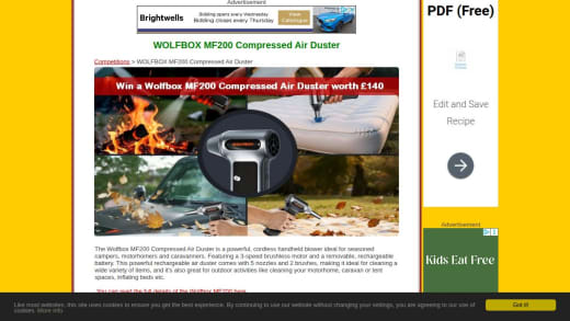 Compressed Air Duster