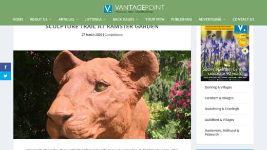 Tickets and Refreshments for Sculpture Trail