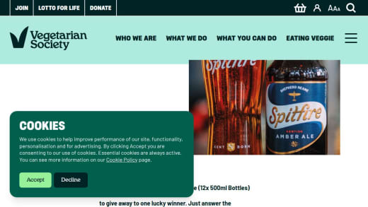 Spitfire Amber Ale Case